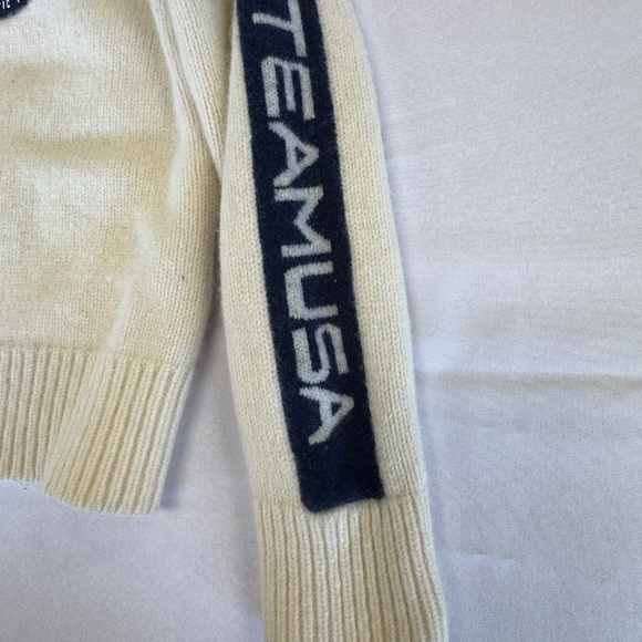 Polo Ralph Lauren Women's Team USA Wool Turtleneck Sweater 2022 Size S - Picture 6 of 12